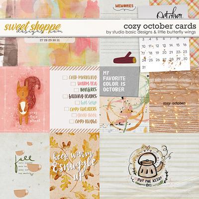 Cozy October Cards by Studio Basic and Little Butterfly Wings