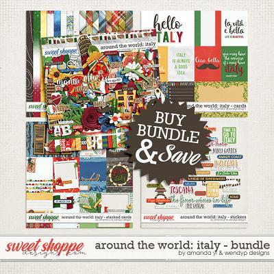 Around the world: Italy - bundle by Amanda Yi and WendyP Designs