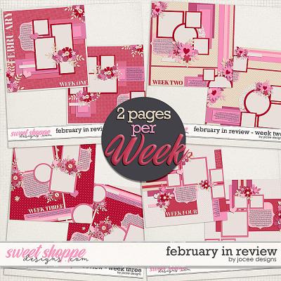 February in Review by JoCee Designs