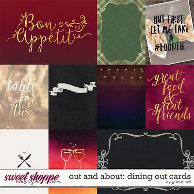 Out and About: Dining Out Cards by Grace Lee