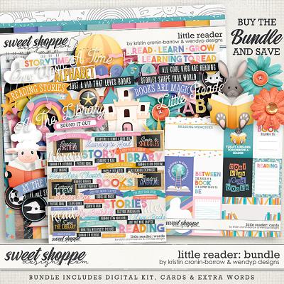 Little Reader- Bundle by Kristin Cronin-Barrow & WendyP Designs