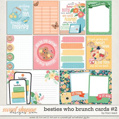 Besties Who Brunch Cards #2 by Traci Reed