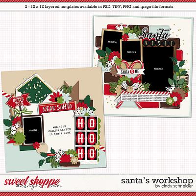 Cindy's Layered Templates - Santa's Workshop by Cindy Schneider