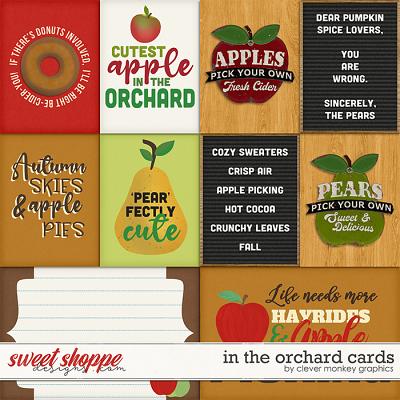 In the Orchard Cards by Clever Monkey Graphics