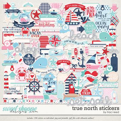 True North Stickers by Traci Reed