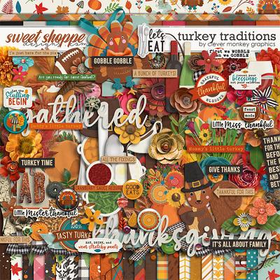 Turkey Traditions Kit by Clever Monkey Graphics  