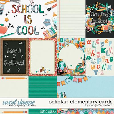 Scholar: Elementary Cards by Meagan's Creations