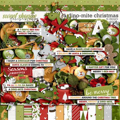 A Dino-mite Christmas by LJS Designs  