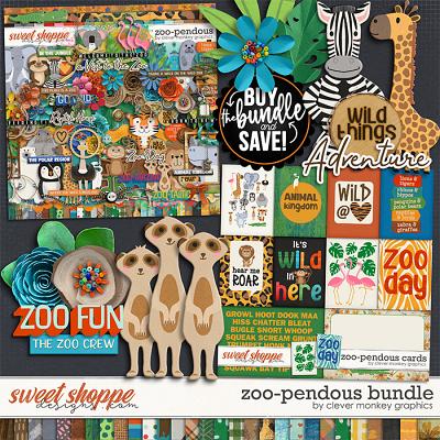Zoo-Pendous Bundle by Clever Monkey Graphics