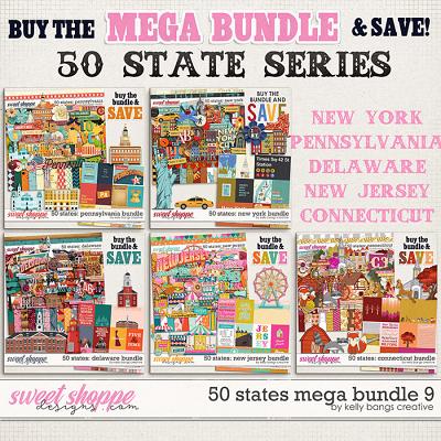 50 States MEGA Bundle #9 by Kelly Bangs Creative