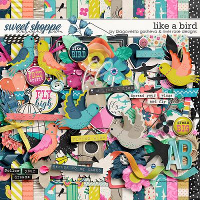 Like a Bird: Kit by Blagovesta Gosheva & River Rose Designs