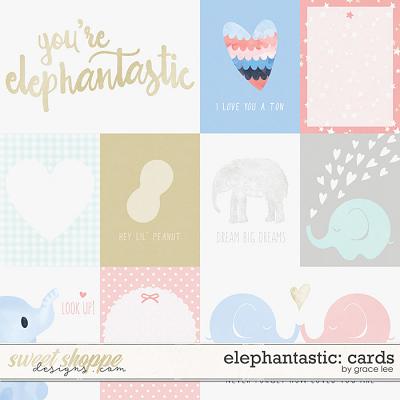Elephantastic: Cards by Grace Lee