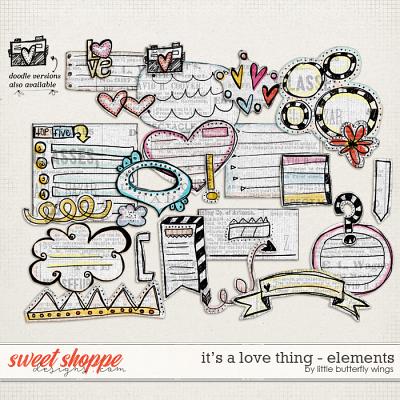 It's a love thing elements by Little Butterly Wings