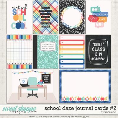 School Daze Journal Cards #2 by Traci Reed