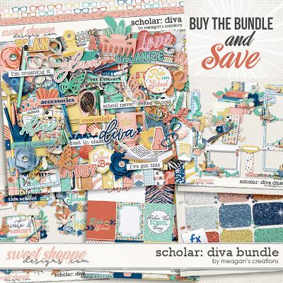 Scholar: Diva Collection Bundle by Meagan's Creations