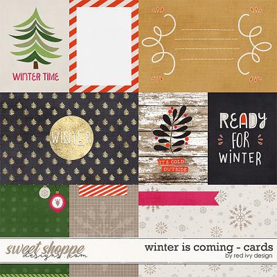 Winter is Coming - Cards by Red Ivy Design