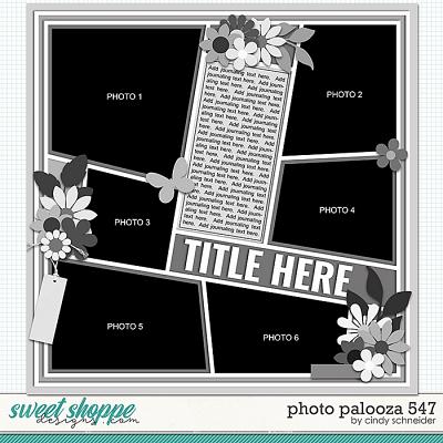 Cindy's Layered Templates - Photo Palooza 547 by Cindy Schneider