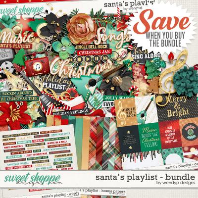 Santa's playlist - Bundle by WendyP Designs