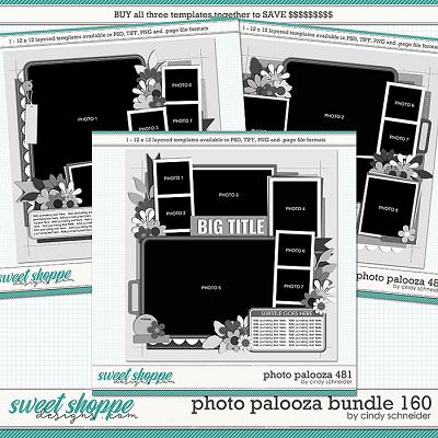 Cindy's Layered Templates - Photo Palooza Bundle 160 by Cindy Schneider