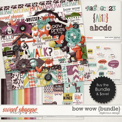 Bow Wow {Bundle} by Digilicious Design