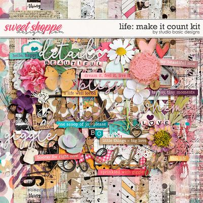  *FREE with your $10 Purchase* Life: Make It Count Kit by Studio Basic