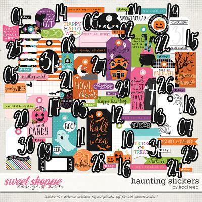 Haunting Stickers by Traci Reed