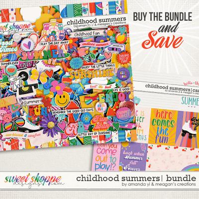 Childhood summers: bundle by Amanda Yi & Meagan's Creations