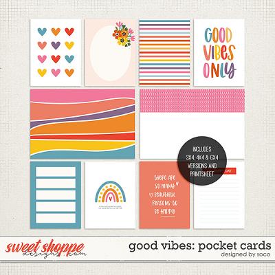 Good Vibes: Pocket Cards | Designed by Soco
