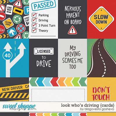 Look who's driving {cards} by Blagovesta Gosheva