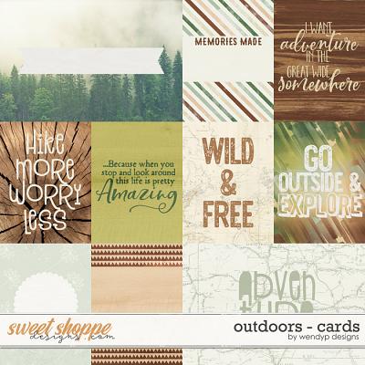 Outdoors - cards by WendyP Designs