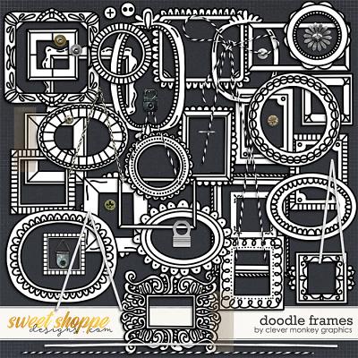 Doodle Frames by Clever Monkey Graphics