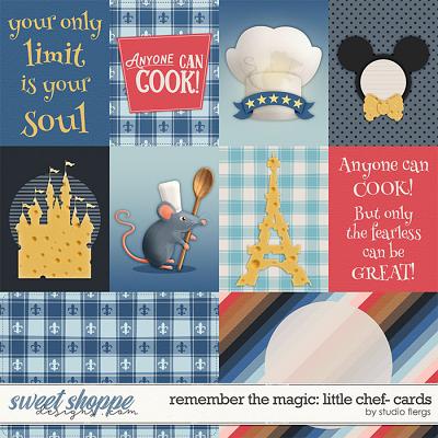 Remember the Magic: LITTLE CHEF- CARDS by Studio Flergs