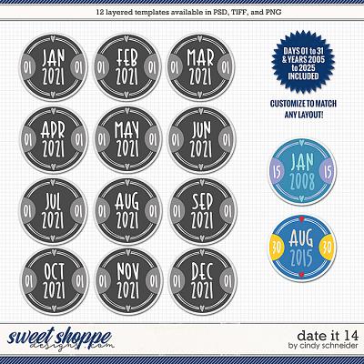 Cindy's Layered Templates - Date It 14 by Cindy Schneider