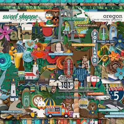 Oregon by Clever Monkey Graphics
