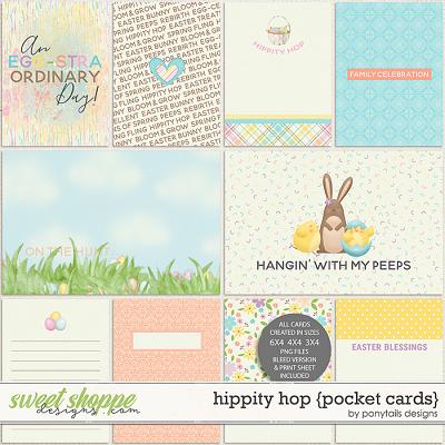 Hippity Hop Pocket Cards by Ponytails