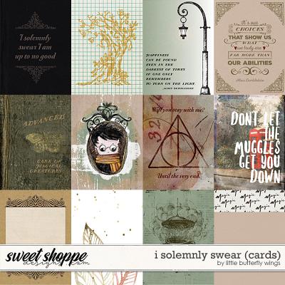 I solemnly swear (cards) by Little Butterfly Wings