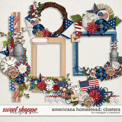 Americana Homestead: Clusters by Meagan's Creations