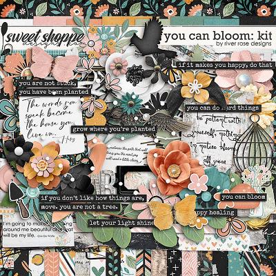 You Can Bloom: Kit by River Rose Designs
