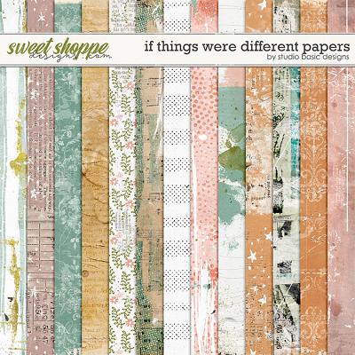 If Things Were Different Papers by Studio Basic
