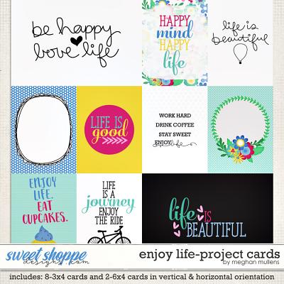 Enjoy Life-Card Pack by Meghan Mullens