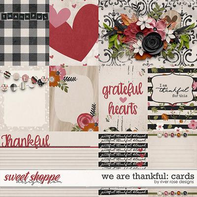 We Are Thankful: Cards by River Rose Designs