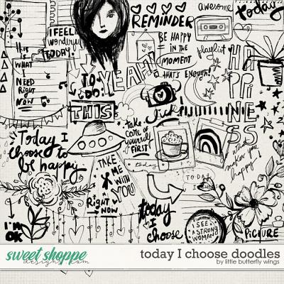 Today I choose doodles by Little Butterfly Wings
