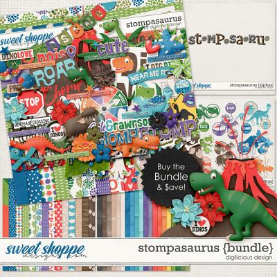 Stompasaurus {Bundle} by Digilicious Design