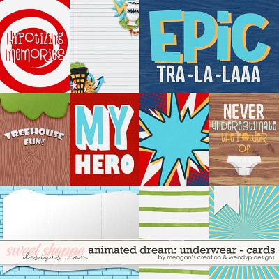 Animated Dreams: Underwear- Cards by Meagan's Creations and WendyP Designs