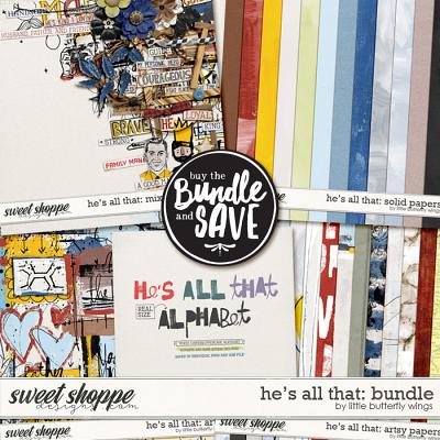 He's all that: bundle by Little Butterfly Wings