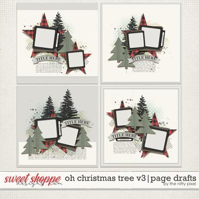 OH CHRISTMAS TREE V.3 | PAGE DRAFTS by The Nifty Pixel