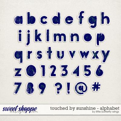 Touched by sunshine - alphabet by Little Butterfly Wings