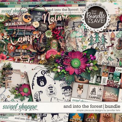 and into the forest bundle: simple pleasure designs by jennifer fehr 