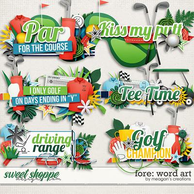 Fore: Word Art by Meagan's Creations
