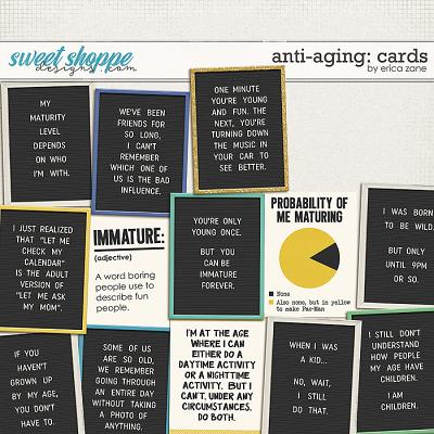 Anti-Aging: Cards by Erica Zane
